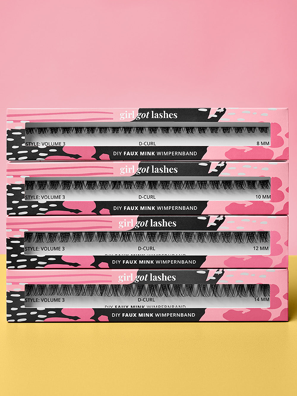 GirlGotLashes Wimpernband Volume 3 DIY Wimpernband Bundles